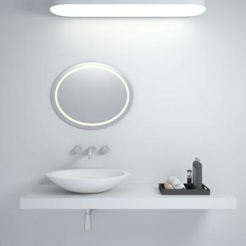 Colonna Rotonda Lavabo Blanc Mat Kroos