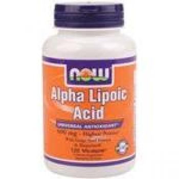 Alpha Lipoic Acid 600 mg – 120 Kap. (Now Foods)