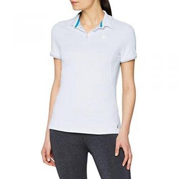 Odlo Damen Polo-Shirt Kumano Light F‑Dry – Weiß, M