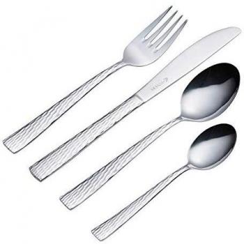 6 Piece Stainless Steel Cutlery Set Silver