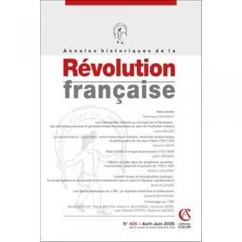 Annales historiques de la Révolution française Nº420 2/2025