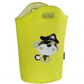 WENKO Wäschebehälter Kids Anton Grün