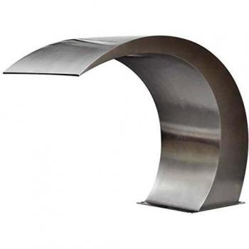 Garden Waterfall Pool Fountain Stainless Steel 17.7 x 11.8 x 23.6