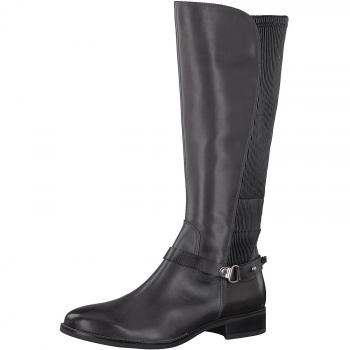 Caprice 25521‑29 – Frauen Belen Stiefel, Lederimitat, 7¼, Anthrazit, mit Zipper