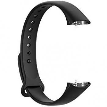 Bracelet de Silicone Noir pour Samsung Galaxy Fit SM-R370