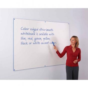 Metroplan 1200 x 1500mm Blue WriteOn Whiteboard