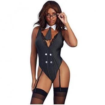 Queen‑Size Office Affair DR11531 Schwarz/Weiß