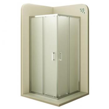 Mampara de Ducha con Cristal Satinado 6mm
