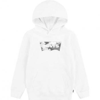 Levi's Kids Felpa a Volo Batwing Colore Bianco Lucente 16 anni