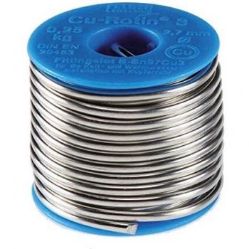 Saldatura Cu-Rotin®3 2,7 mm 250 g S-Sn97Cu3