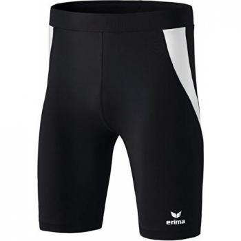 Erima Fahrradkurzhose für Kinder – Schwarz/Weiß, 152 cm, Bestellnummer 829400