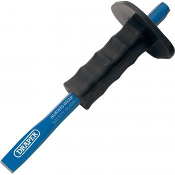 Draper Octagonal Shank Cold Chisel and Hand Guard (250mm, 19mm)
