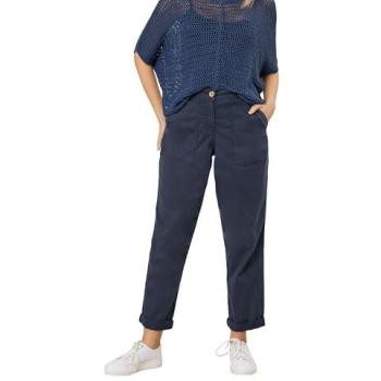 Mid Navy Female Tapered Carpenter Leggings – Size 10S, M&Co