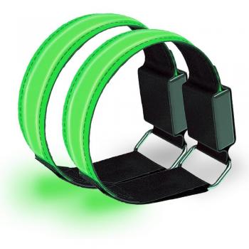 Reflective Wristband with LED Lights