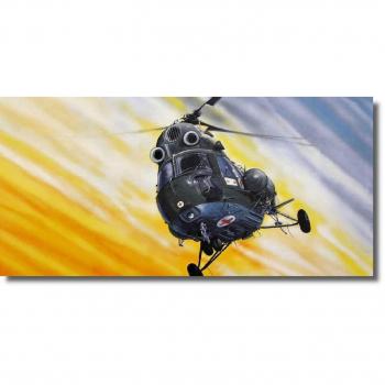 Semer Mil 1/48 Mi-2 Helicopter Snap Kit