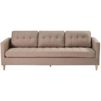 Ebuy24 Marino Sofa 3 Sitzplätze, braun