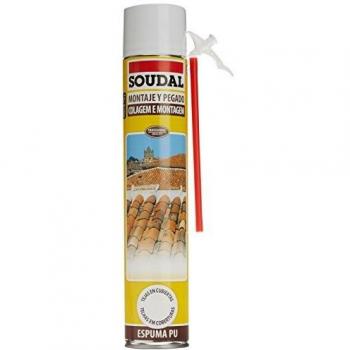 Canule Mousse Pu pour Tuiles Grise 750 ml – Soudal