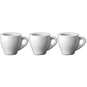 Tazze da Caffè Maury Express 3 Unità Bianche Porcellana