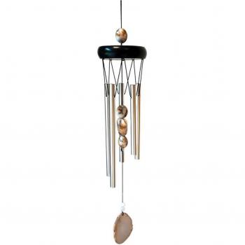 Carillon Bois 'Équilibre' Argenté