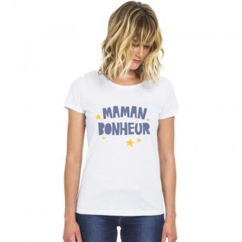 Damen‑Tee „Mommy Glück“ – Weiß