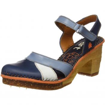 Calzature con Cinturino alla Caviglia Donna Art 0313 Memphis Amsterdam Blu (Blue) 38 EU