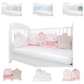 Kikkaboo Cuscini per Culla Hippo Dreams
