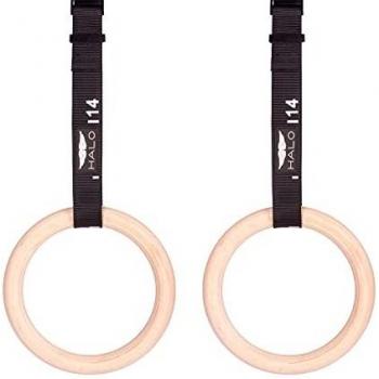 ProRings Elite – Heavy‑Duty Wooden Rings with Secure Straps