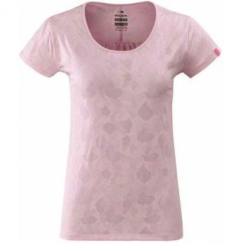 Camiseta para mujer EIDER Flex Jacquard Tee W, color rosa, talla XS