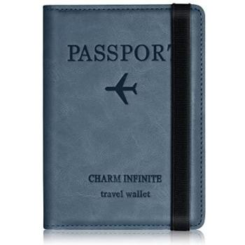 Kunstleder-Passhülle 2021 – Reisepass & Kreditkarten, RFID-Schutz