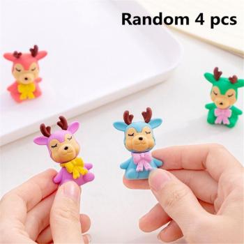 30+ Styles Kids Rubber Erasers