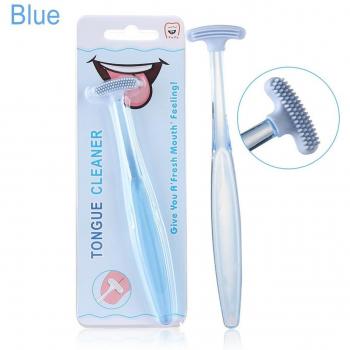 Cepillo de lengua suave, rascador dental, 1 ud