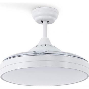 Ventilateur plafond WIND CLEAR – 108 cm, 40 W, moteur DC, fonction été-hiver, lumière LED