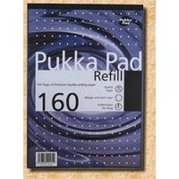 Pukka A4 80 Leaf Ruled Refill Pad