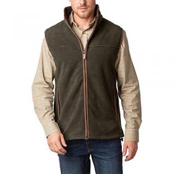 Rydale Huggate Mens Fleece Utility Waistcoat – Khaki