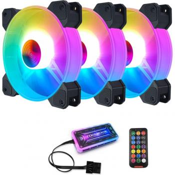 120mm RGB Chassis Fan for PC by COOLMOON