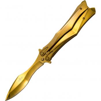 Third Golden Fold – Hoja de 10,5 cm y mango de acero inoxidable