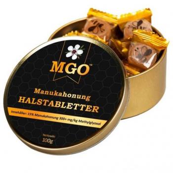 MGO Manukahonung Halstabletter 100 g