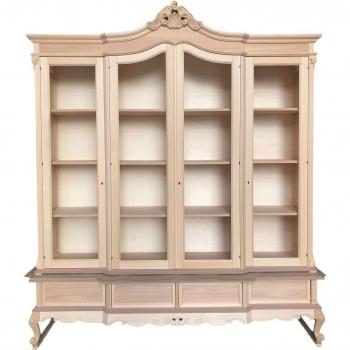 Libreria Vetrina Classica 4 Porte 220x55x248