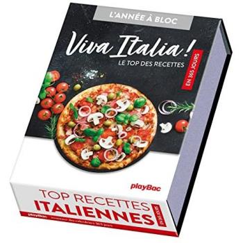 Calendrier Viva Italia, le top des recettes italiennes en 365 jours