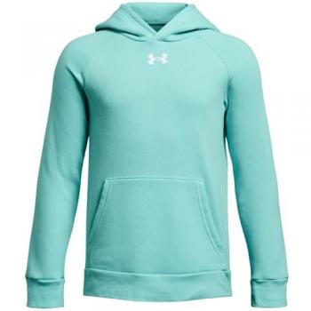 Hoodie für Kinder Under Armour Rival Fleece Türkis 10/12 Jahre