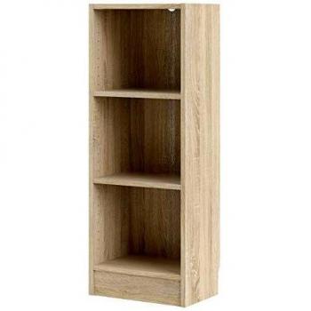 Salone 2‑Étagère Kit Lecture en Chêne – 41x27x107 cm