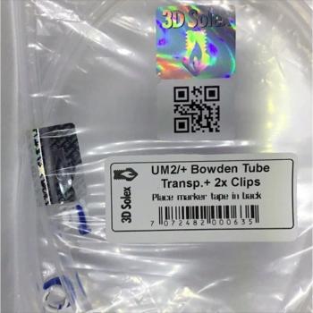 3D Solex Bowden-Rohr & Clips, 2.85mm