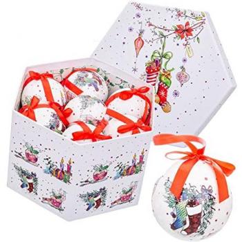 Bolitas Festivas 21,5 × 25 × 16 CM 7,5 cm – Caja de 14 unidades