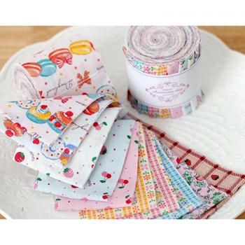 No Repeat Colorful Cotton Jelly Roll Strips
