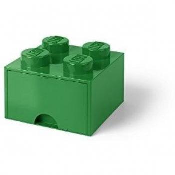 Lego l4005g.00 Storage Brick 4 con cassetti verde