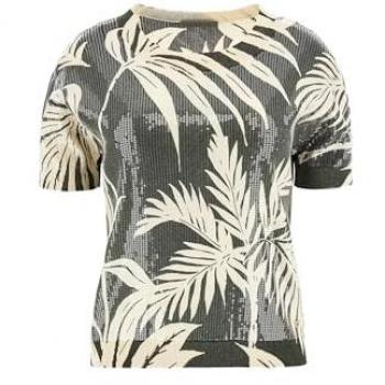Sequin‑Adorned Short Sleeve Guess Juniper Top for Women