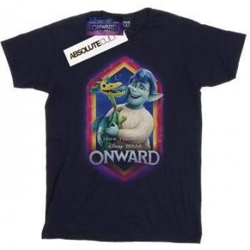 Disney Women's Onward Laurel Crest Cotton T-Shirt