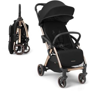 Kikkaboo Poussette Buggy pliable Eden Noir avec protection pluie