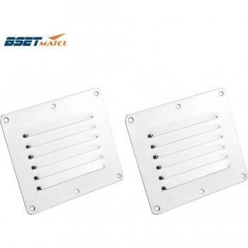 2PCS 316 Stainless Steel Square Marine Boat Air Vent Cover