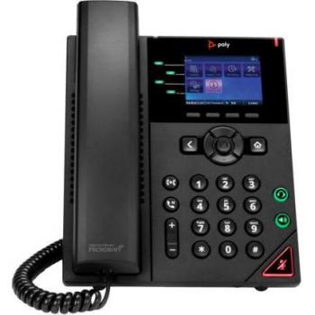 Poly VVX 250 4L – Téléphone VoIP PoE, SRTP/SIP/SDP/RTP